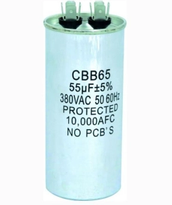 Capacitor 55 uf x 380v Ar condicionado