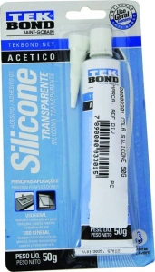 Cola Silicone Transparente 50g