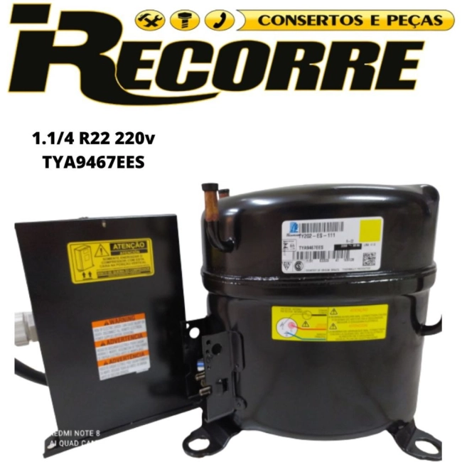 COMPRESSOR 1.1/4 R22 220V  Tecumseh