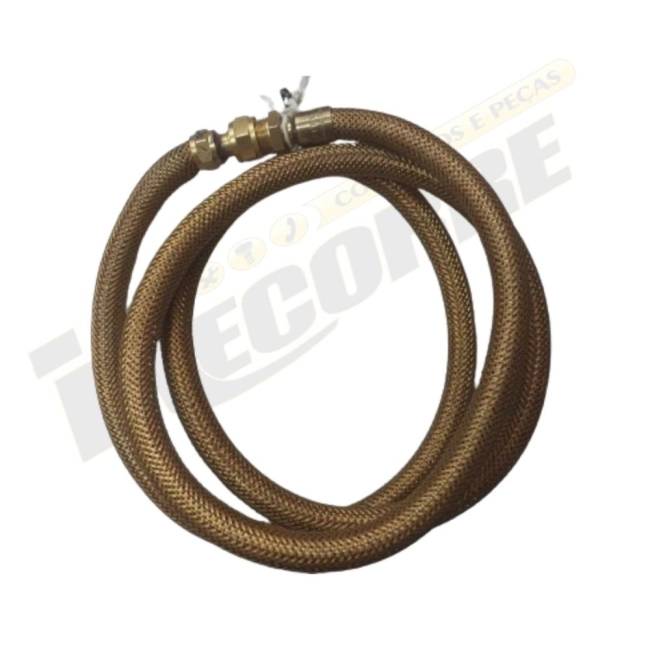 MANGUEIRA FLEX 2.00M ROSCA/ROSCA TOMBACK  COBRE