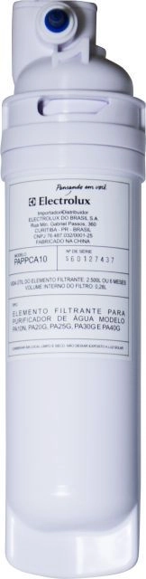 Refil Filtro Purificador Electrolux Pa10n Pa20g Pa25g Pa30g