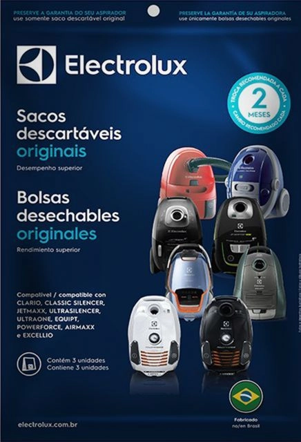 Saco Aspirador Electrolux Clario Silencer Airmax