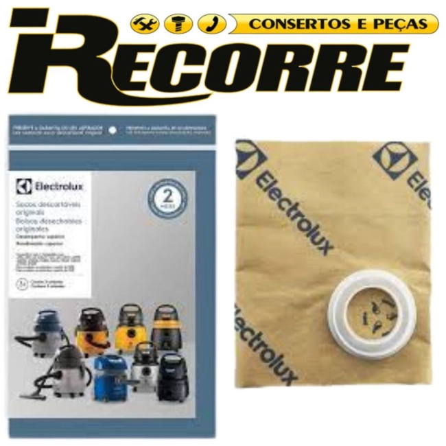 SACO DESCARTAVEL ASPIRADOR ELECTROLUX . A10 A13