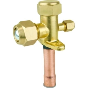 VALVULA DE SERVICO CONDENSADORA 1/2  R 22 AR CONDICIONADO