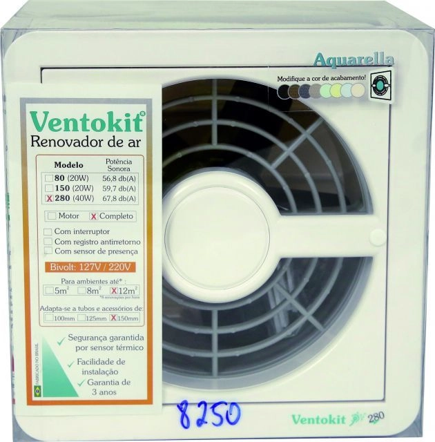 VENTOKIT 280 40W  NM BIVOLT SOMENTE MOTOR